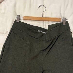 Betabrand Olive Green Trousers